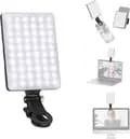 NEEWER Selfielys med telefonklips foran og bak - 60 LED, 2000mAh, CRI 95+, 3 lysmoduser