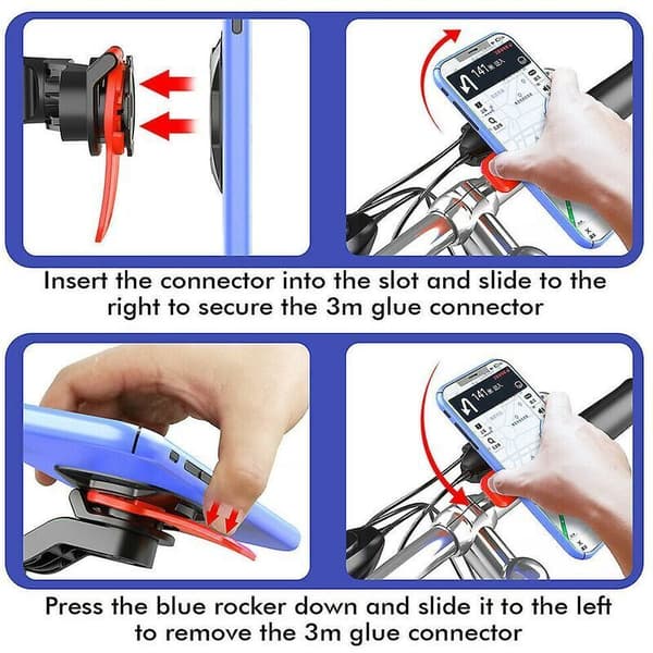 Quad Lock Out Front Bike Twist Mountain Cradle Cyclisme Ulkoilulajien tarvikkeet