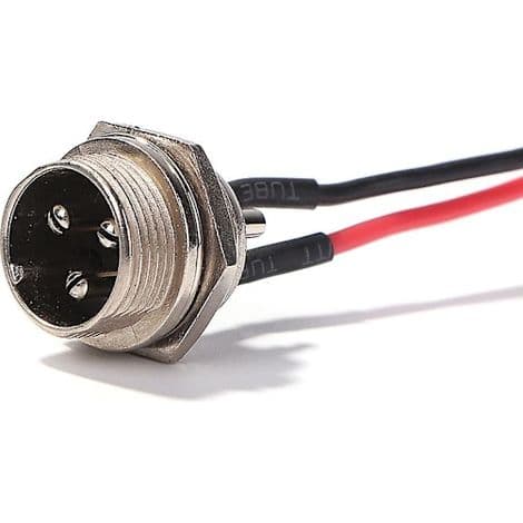 Ladeport for Kugoo M4 Pro og M4 elektrisk sparkesykkel. T-formet ladeport
