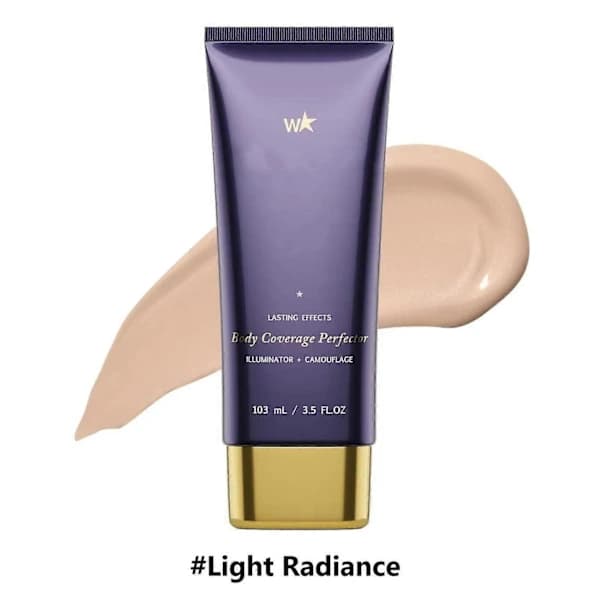 Kroppstäckande Perfector Vattentät Ben- och Kroppsmakeup - Tatueringstäckande Makeup - Ljus Naturlig - 100 ml Ljus Lyster
