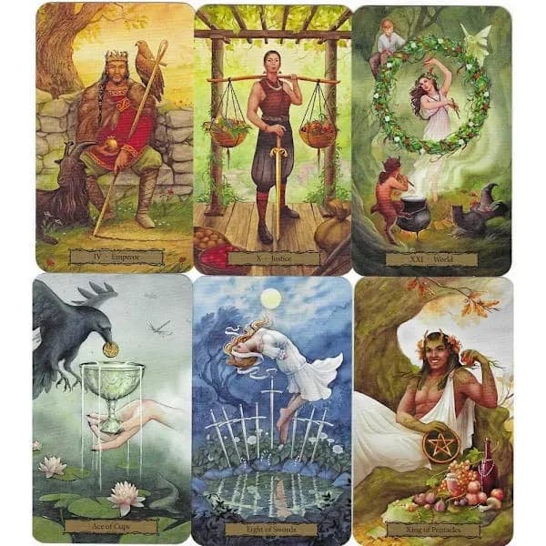 \"Heksehaven\" Tarot – 78 kort; manifestation og magi venter dig i heksehaven.