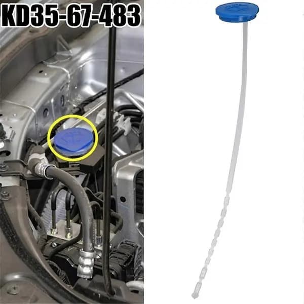 Låg til sprinklervæskebeholder til Mazda CX-5 (2013–2016) (som vist på billedet)