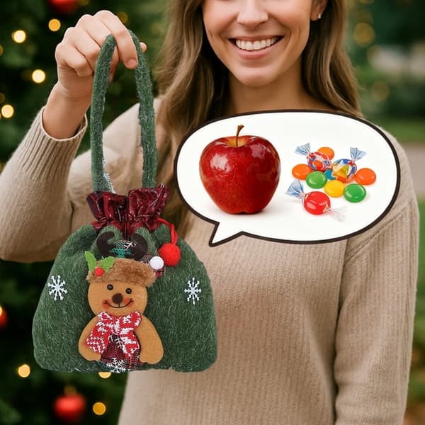 Julklappspåse, Eve-låda, sammetspåse, presentinslagning.