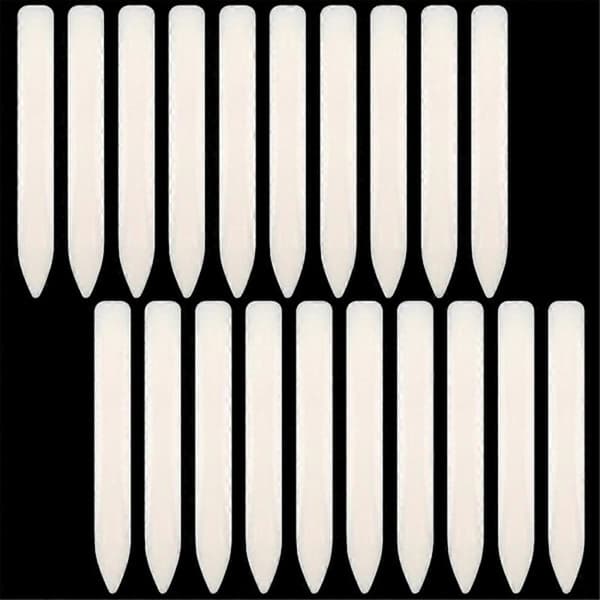 20-pack benmappverktyg. Plastmappar för pyssel. pappersvikning och scrapbooking
