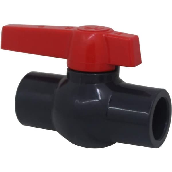 PVC løsemiddelsveisventil 20 25 32 40 50 63 75 90 110mm kuleventil for svømmebasseng