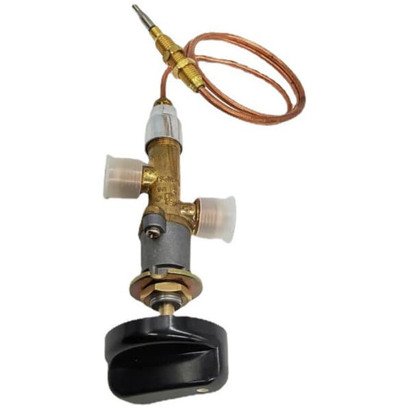 Gaskedelventil – Holdbar messing – DN10 indvendigt gevind 3/8\" – Lavtryksstyringssystem