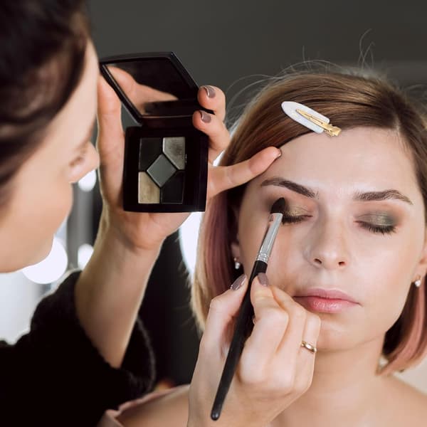 12-pak farverige andebnæbsklemmer uden folder, makeup og styling til kvinder/piger.