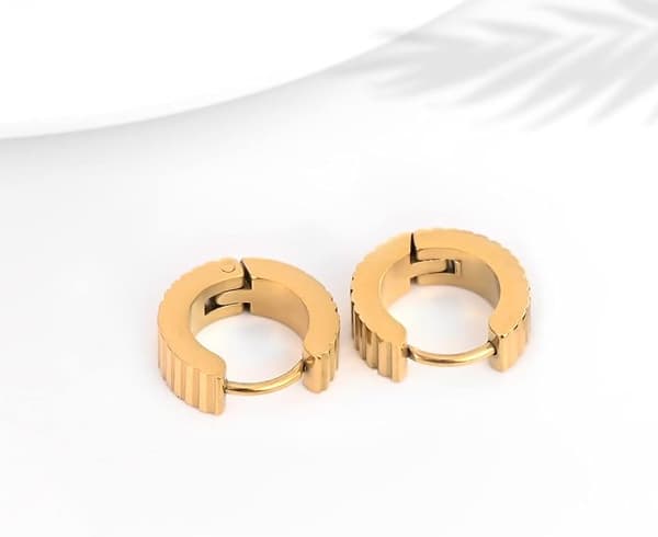 Øredobber i rustfritt stål for unisex, ørebenring, barbellplugg, ørestikker.
