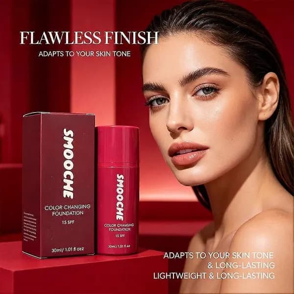 Smooche fargeendrende foundation - 30 ml