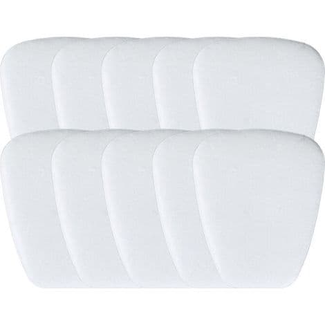 5N11CN KN95 Bomuldsfilter Støvmaske Erstatningsfilter, Bomuldspartikelfilter, Generelt Trapezfilter, 10 stk.