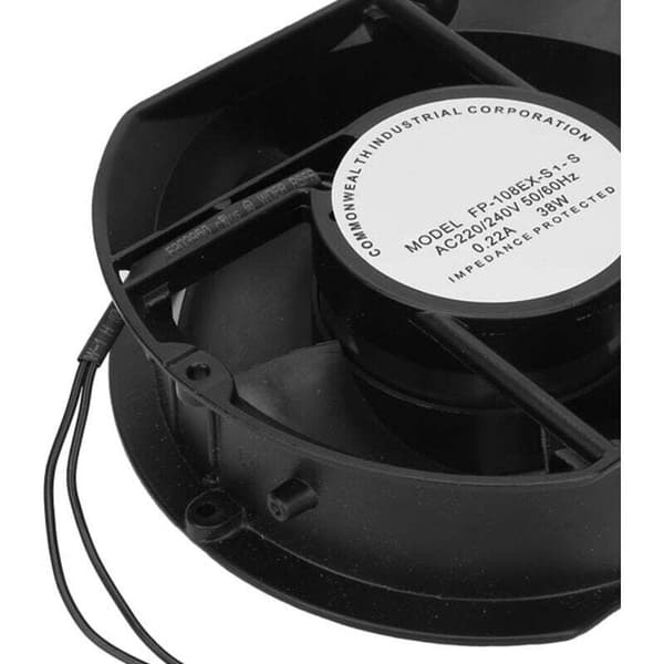 AC aksialventilator FP-108EX S1-S AC 220 V 38 W ovalt kugleleje