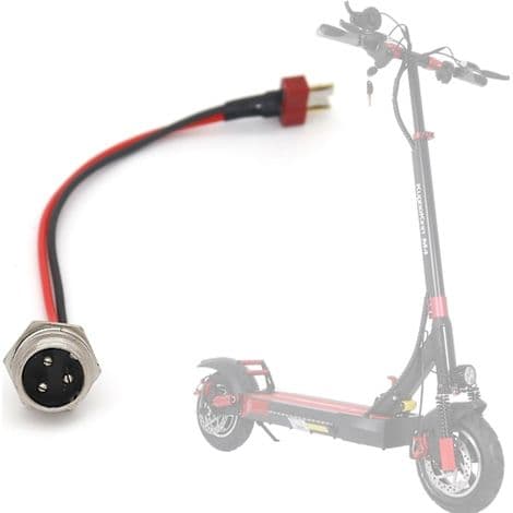 Ladeport for Kugoo M4 Pro og M4 elektrisk sparkesykkel. T-formet ladeport