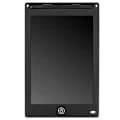 Børns digitale tegnetablet - Praktisk LCD-skærm, 8,5-tommer tablet + stylus (sort)