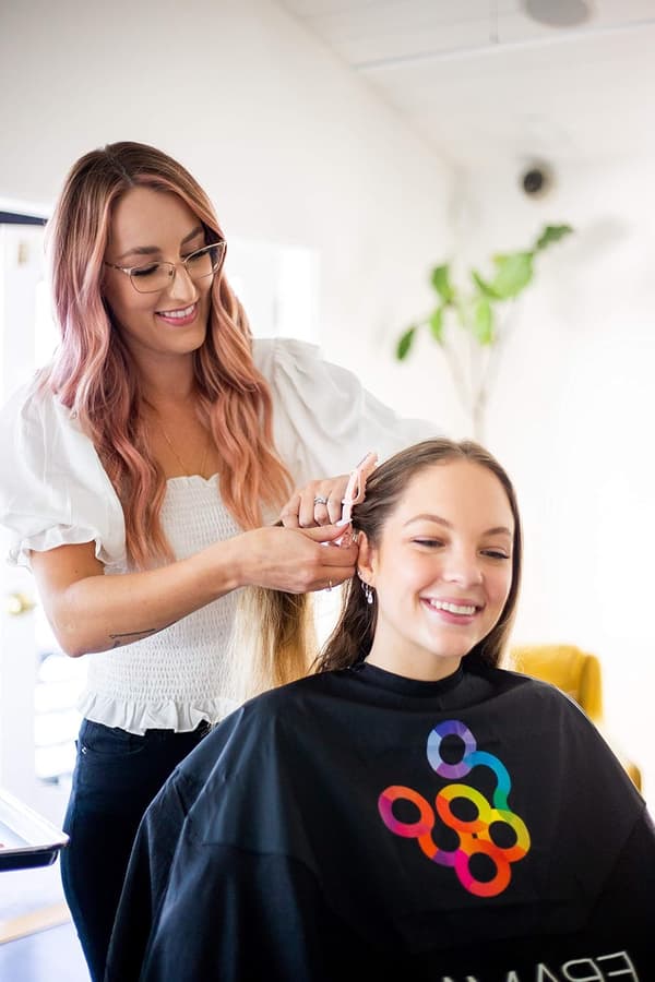 10-pak pastel alligatorclips, professionel styling og opdeling.