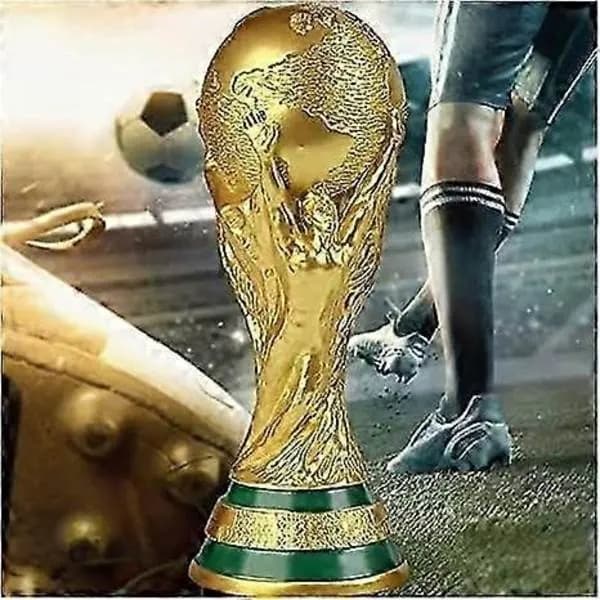 27/36 cm VM-replika-trofæ - Souvenir-fodboldtrofæ i harpiks, 2026-stil
