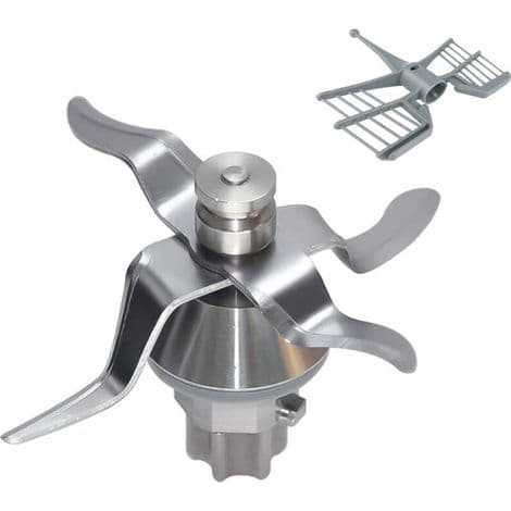 Ulisem – Thermomix TM31 Robotkniv – Klinge i rustfrit stål – Perfekt erstatning – Til vaffel- og moussefremstilling
