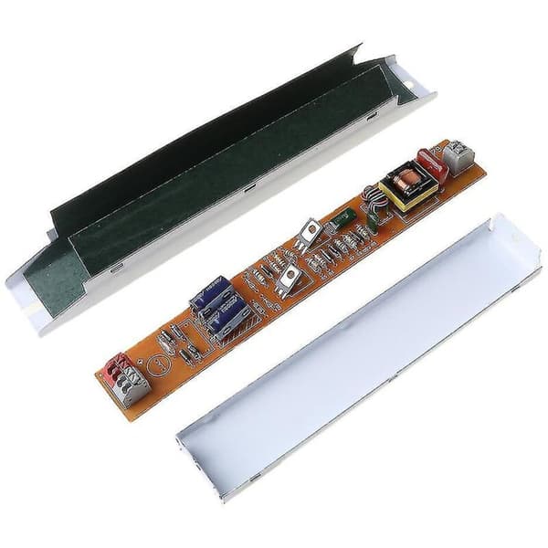 36W Elektronisk Ballast – Høj effektivitet til 1 lampe – AC 220V – Længde 21cm – Bredde 3cm – Indendørs belysning