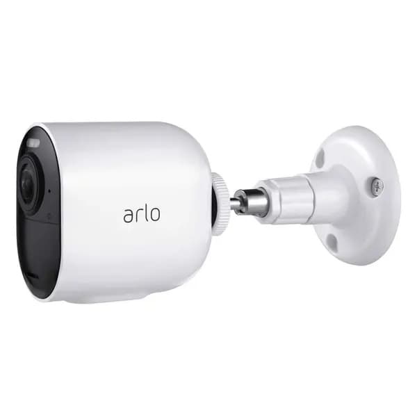 (4-pack) Vägg-/takfäste för säkerhetskamera inomhus/utomhus – Justerbart fäste kompatibelt med Arlo, Arlo Pro och andra kompatibla modeller (vit)
