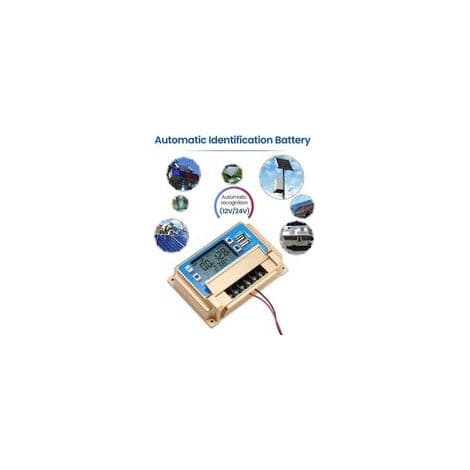 60A MPPT Solladdningsregulator – 12V/24V Laddare – 99% Spårningseffektivitet – Bluetooth LCD-display – Flera Skydd