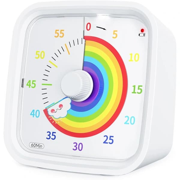 Visuell Timer 60 Minutter - Klasserom Skole for Barn