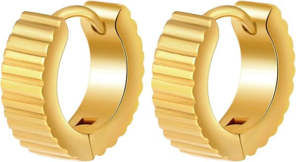 Øredobber i rustfritt stål for unisex, ørebenring, barbellplugg, ørestikker.