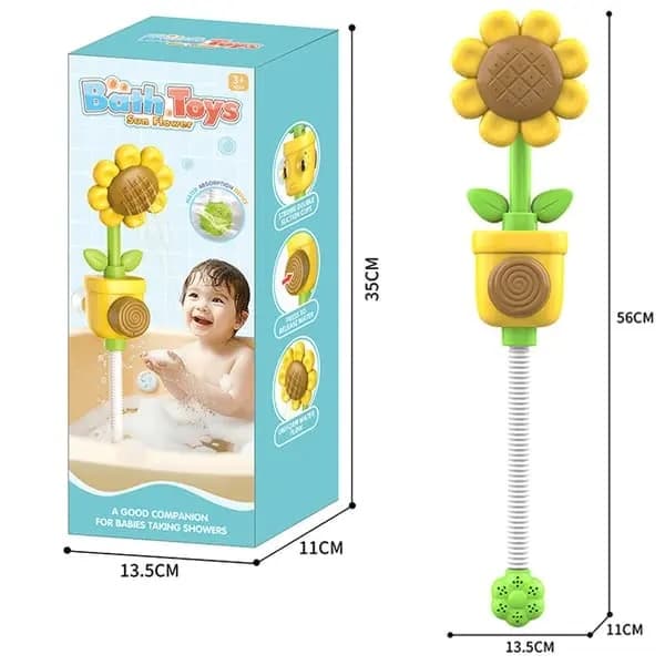 Badleksaker Krabba Sugkopp - Mögelfria Krabbleksaker för Småbarnsbadkar, 6,5 cm
