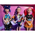 3 \"New Star K-pop Devil Hunter\" -sarjan pehmolelua - \"Rumi\", \"Mila\", \"Zoe\" mukavuusnuket, syntymäpäiväpainos, soittimet {ROG}