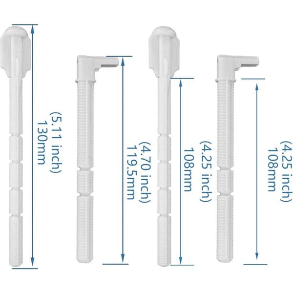 Geberit Sigma 01 UP320 Toiletskylleplade – Dobbelt Skyl – Holdbar Plast – Nem Værktøjsfri Installation