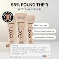 Luksus Research Farveskiftende Foundation, tilpasser sig perfekt hudtone og -struktur, 30 ml, medium nuance