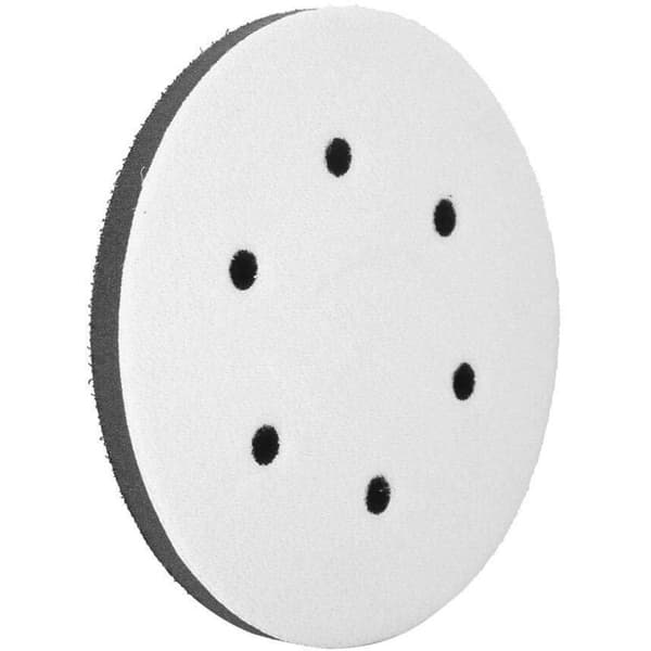 Blød slibepude. 125 mm bløde slibe-interfacepuder Blød svamp Diameter 125 mm (6 huller)