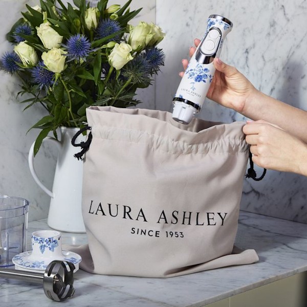 Mixerstav 600W 4‑i‑1 - Laura Ashley - Kina Ros - Multifunktionell, idealisk för sallader, puréer, grönsaker, soppor och juice Mång