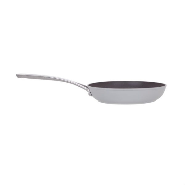 Non-stick stekpanna 28 cm i smitt aluminium - Laura Ashley - Mörk turtlenagel - Induktionskompatibel - av Pendeford grå