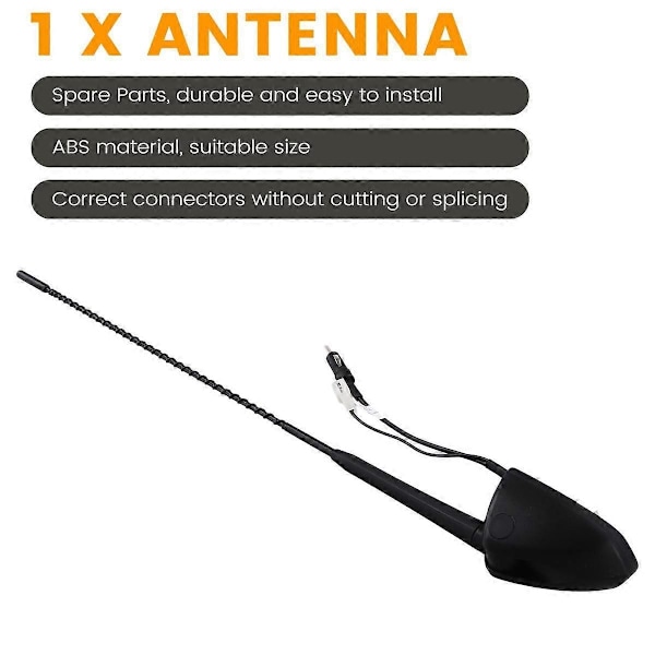 Udskiftnings AM FM Radio Antenne Tag Kompatibel med D-Max Dmax MUX 12-19-WELLNGS-AD4-