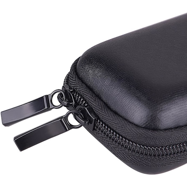 Sort Hårdt Pen Etui Hårdt Skal Pen Etui Holder, Egnet til Administrative Penne og Stylus $ Hårdt Penalhus med Lynlås, Sort Holdbar ${f2}-AD8-