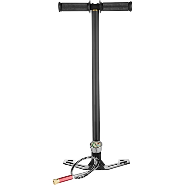 SucceBuy 3-vaiheinen PCP-käsipumppu 30Mpa 4500 PSI korkeapaineilmakivääripumppu musta -AD6- black