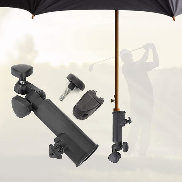 Bimirth Paraplyholder til Klapvogn, Paraplyholder til Klapvogn Golfvogn Paraplyholder til Klapvogn Plast Paraplyholder Cykelvogn Sort Universal -FD3-