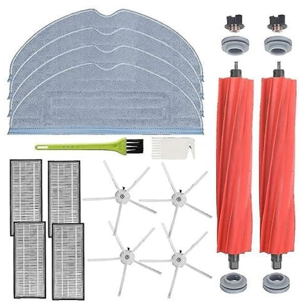 Omfattande Roborock S7 Tillbehör Ersättningsdelar Kit, Passar Xiaomi Roborock S7, S7 Plus, S7 Max, T7s, T7s Plus Dammsugare