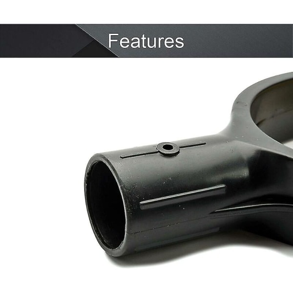 Spadehandtak for hagespader og river 2 stykker gul-svart-AD7-