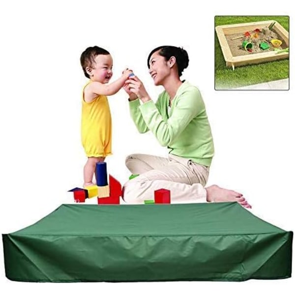 Sandlåda presenning 150x150 cm Vattentätt skydd UV-skydd -FD3-