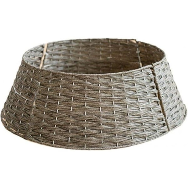 Julgranskrage Julgransmatta Ring Korg Vävd Rustik Julgransmatta För Julgransdekoration-AD4-
