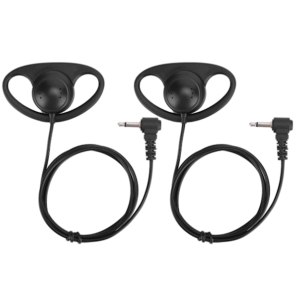 st Mobiltelefon 3,5 mm Stor Högtalare Öronhängande Headset Endast Lyssning Hörlurar utan Mikrofon {GKS}-AD4-