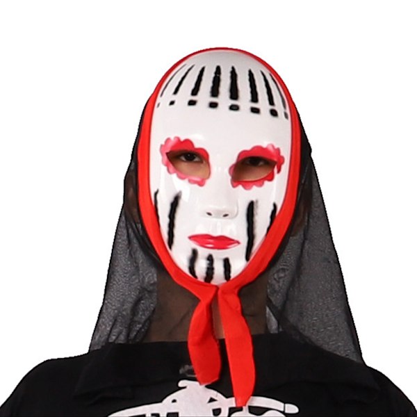 Halloween skräckmask skrämmande spökansikte spök mask skrik spöke Halloween mask vuxna barn maskerad rekvisita