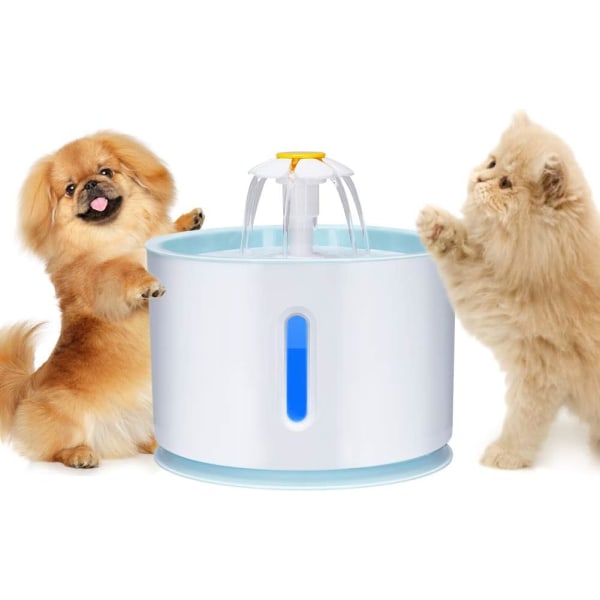 Vattenfontän för husdjur Vattennivåfönster för husdjur 100~240V
