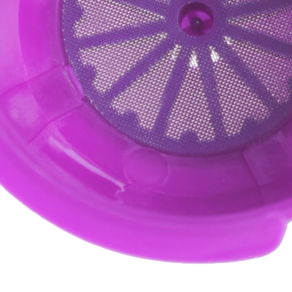 5 kpl 50 ml kahvikapselia uudelleenkäytettävä kahvisuodatinkuppi lusikalla DOLCE GUSTO -kahvinkeittimeen Violetti{f2}-AD8-