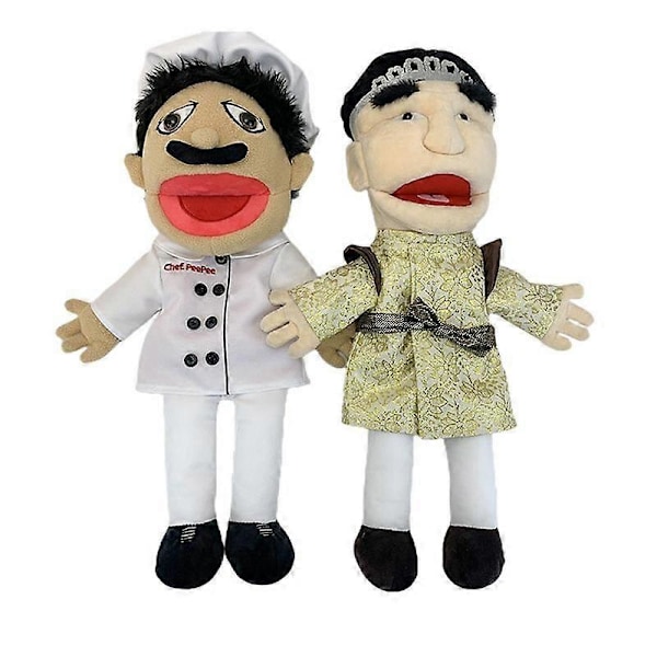 40cm Jeffy Dukke Marionett Jeffy Hånddukke Sml Jeffy Dukke Familie Ekte Jeffy Zombie Gutt Hånddukke S Cody Klassekamerat-AD4-