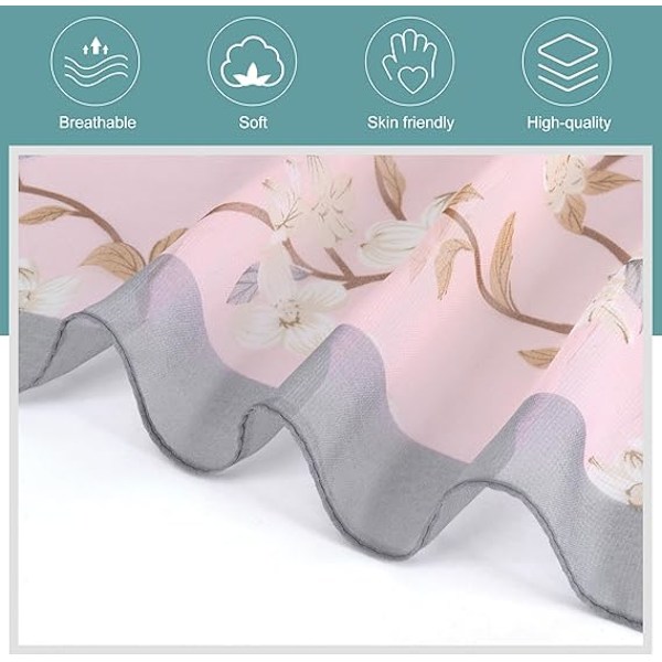 Blomstret chiffon sjal - Let sjal dame blomstret chiffon sjaler kvinder til sommeren-FS2--AD3-