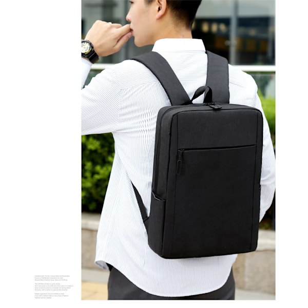 Laptop Backpack 15.6 inch Waterproof Black