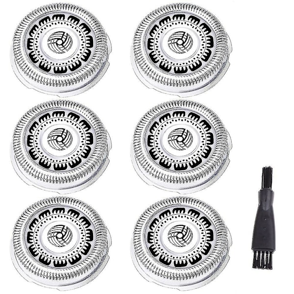 6 stk. Sh90 barberblader for Philips barbermaskin S7000 S8000 S9000 S9031{f2}-AD8-