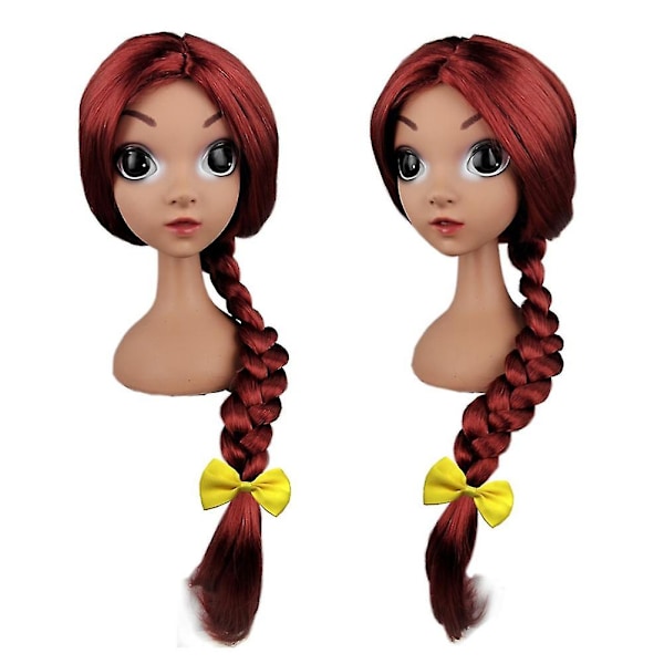 Toy Story 4 Jessie Cosplay Parykk Karneval Prinsesse Jenter Kostyme For Halloween Bursdagsfest-AD10-
