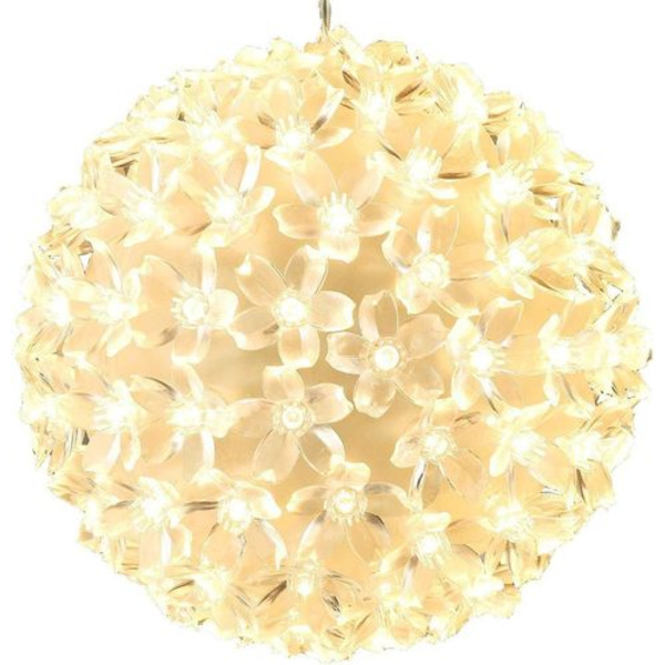 Bambelaa! 100 LED lyskugle varm hvid juledekoration kugle -FD4-